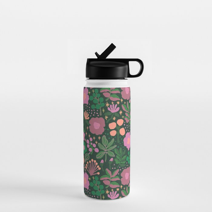 Pink blooming Water Bottle Gallery Image 1