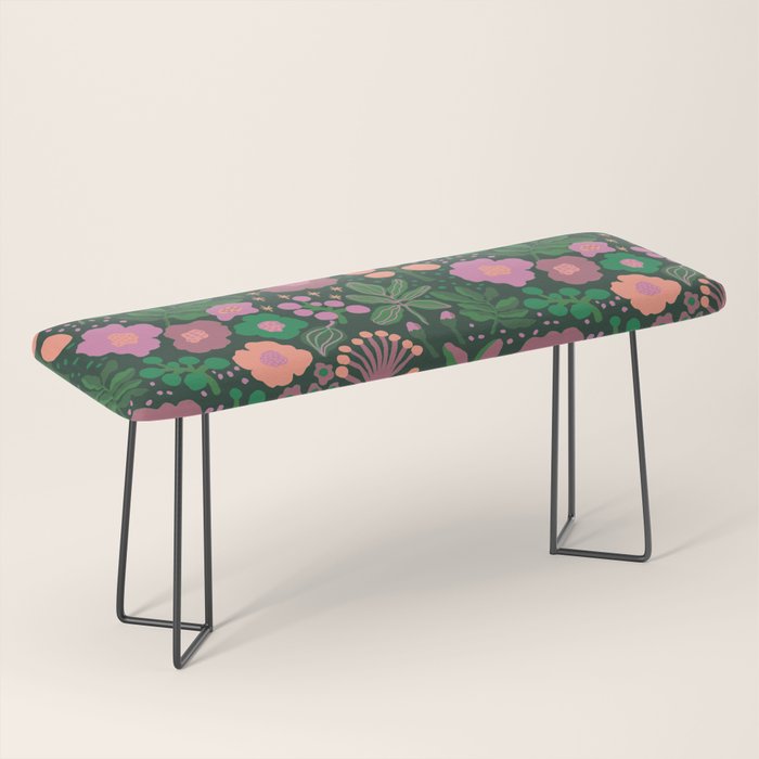 Pink blooming Bench Gallery Image 1