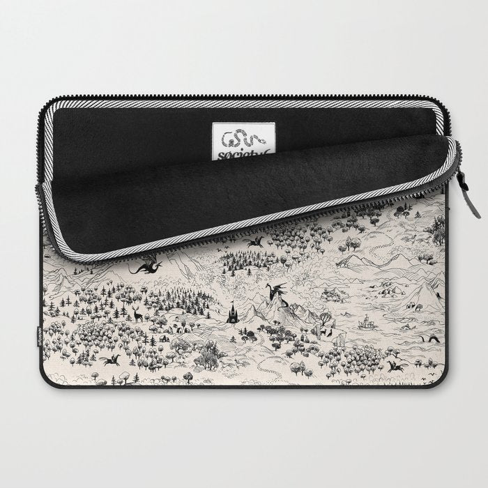 Dragons of the Magic Land Laptop Sleeve Gallery Image 2