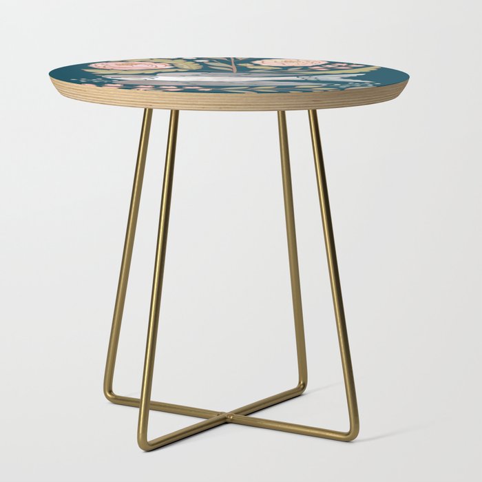 Peony Garden Dove Side Table Gallery Image 1