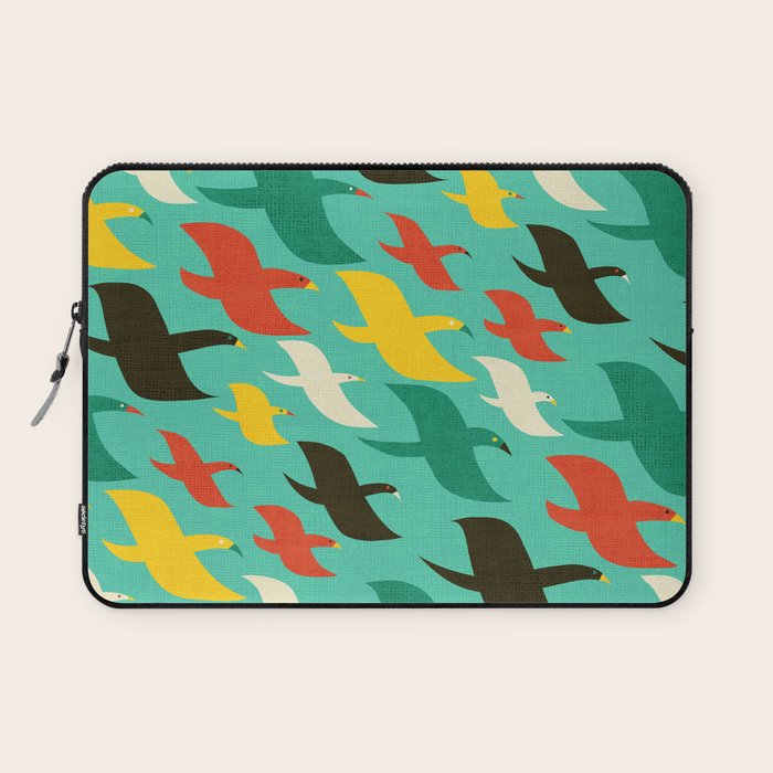 Birds are flying Laptop Sleeve Gallery Image 1