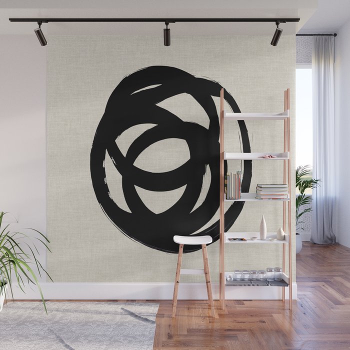 Ink Eye Wall Mural Gallery Image 1