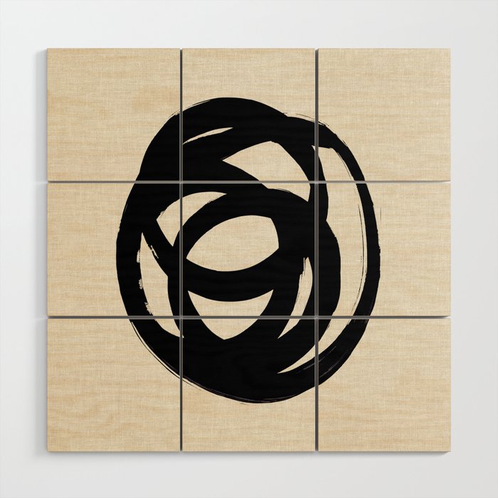 Ink Eye Wood Wall Art Gallery Image 1
