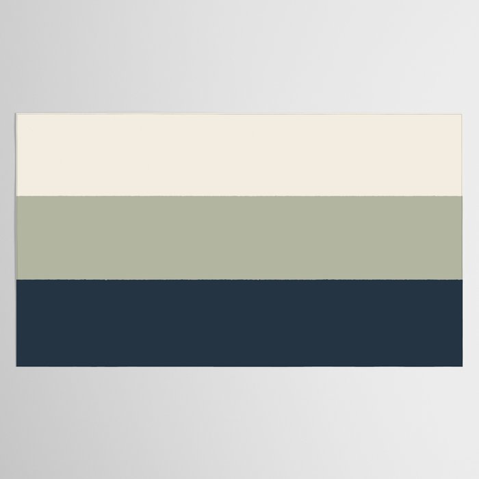 Sage Navy Tablecloth Gallery Image 2