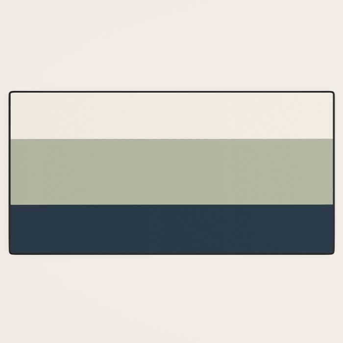Sage Navy Desk Mat Gallery Image 3