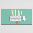 A moose ing Desk Mat Gallery Image 1