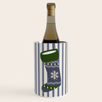 Christmas Stocking Blue Wine Chiller Gallery Image 1
