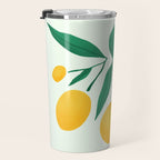 Lemons Branches Travel Mug Gallery Image 3