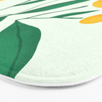 Lemons Branches Bath Mat Gallery Image 3