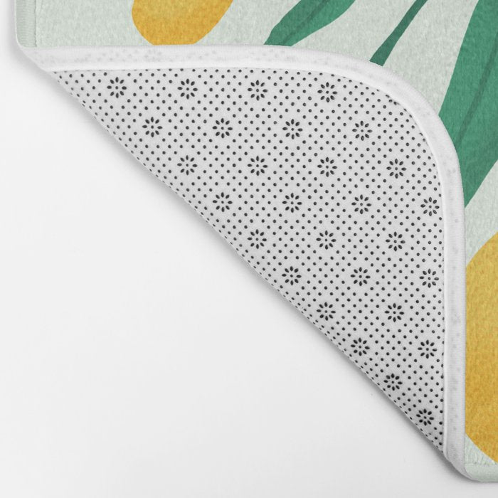 Lemons Branches Bath Mat Gallery Image 2