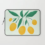 Lemons Branches Laptop Sleeve Gallery Image 1