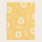 Yellow Sunflowers Line Art Poster Gallery Image 4