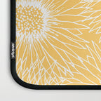 Yellow Sunflowers Line Art Laptop Sleeve Gallery Image 3