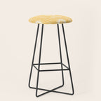 Yellow Sunflowers Line Art Stool Gallery Image 1