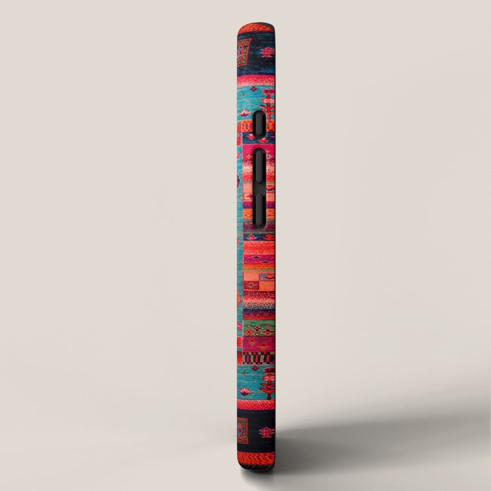 Traditional Berber Bohemian Moroccan Handmade Fabric Style Fall Autumn Color Inspiration iPhone Case Gallery Image 2