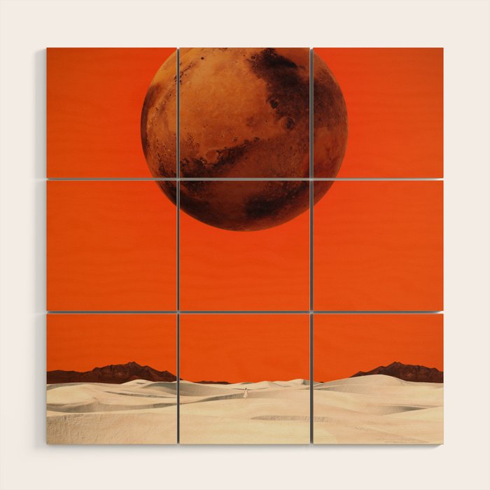 The road less travelled Wood Wall Art Gallery Image 1