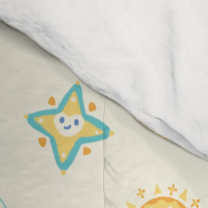 Pastel space pattern Comforter Gallery Image 4