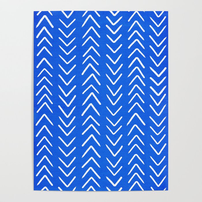 Mudcloth 01: Navy Blue Edition Poster Gallery Image 4