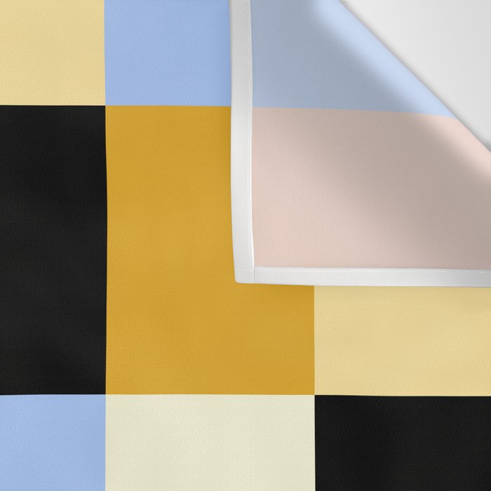 Bold Colorful Checks Pattern - Large XXXV Wall Tapestry Gallery Image 3