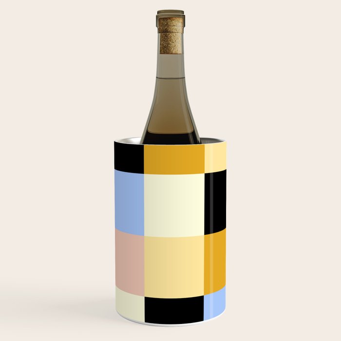 Bold Colorful Checks Pattern - Large XXXV Wine Chiller Gallery Image 3