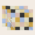 Bold Colorful Checks Pattern - Large XXXV Placemat Gallery Image 1