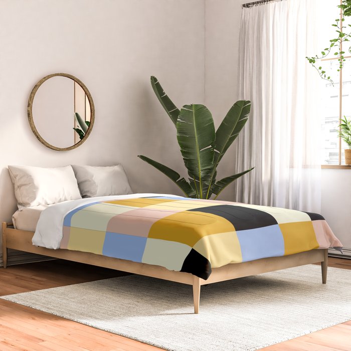 Bold Colorful Checks Pattern - Large XXXV Comforter Gallery Image 2