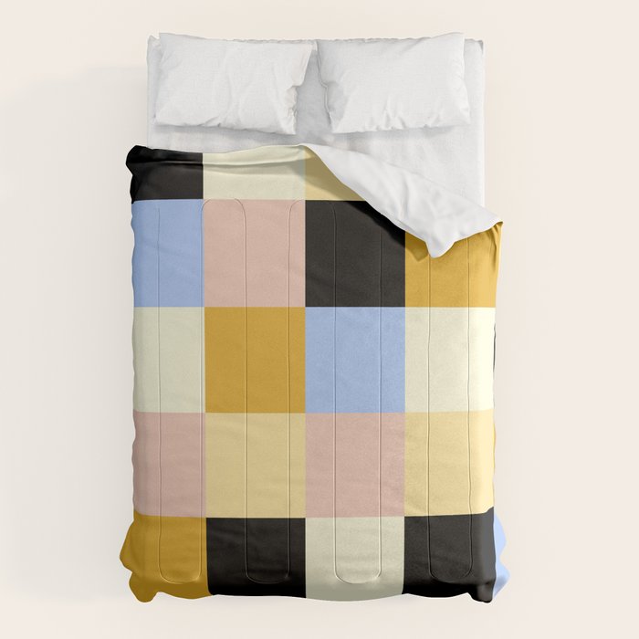 Bold Colorful Checks Pattern - Large XXXV Comforter Gallery Image 6