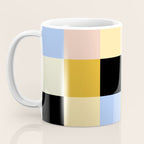 Bold Colorful Checks Pattern - Large XXXV Coffee Mug Gallery Image 3