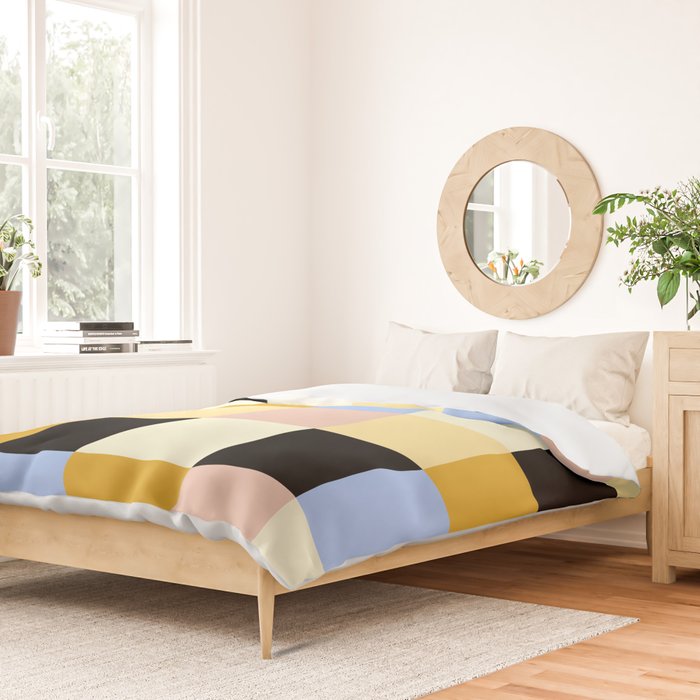 Bold Colorful Checks Pattern - Large XXXV Duvet Cover Gallery Image 2
