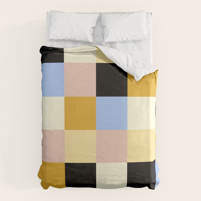 Bold Colorful Checks Pattern - Large XXXV Duvet Cover Gallery Image 6