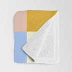 Bold Colorful Checks Pattern - Large XXXV Throw Blanket Gallery Image 3