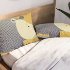 Whimsy Rhinoceros II Pillow Sham Gallery Image 2