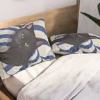 Out of Line Pillow Sham Gallery Image 2
