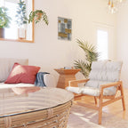 Stripes and Square Composition - Abstract Wall Hanging Gallery Image 2