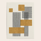Stripes and Square Composition - Abstract Poster Gallery Image 4