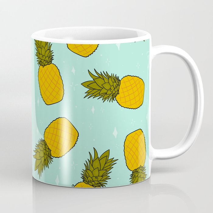 Pineapple Print Coffee Mug Gallery Image 1