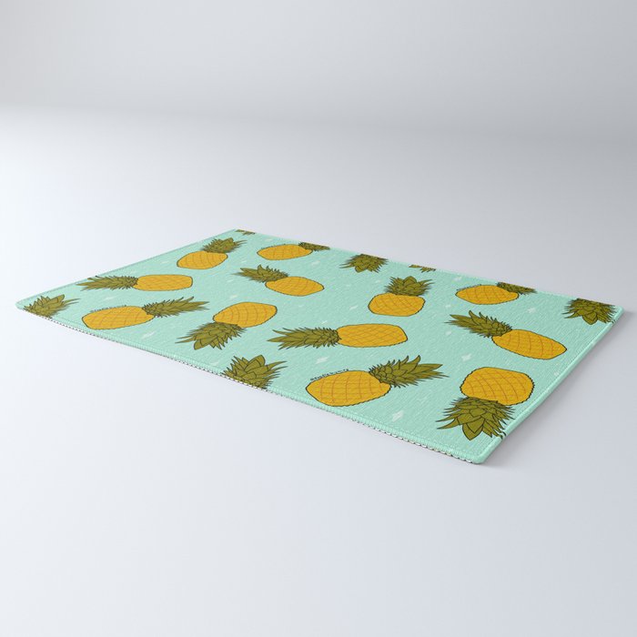 Pineapple Print Rug Gallery Image 3