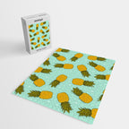 Pineapple Print Jigsaw Puzzle Gallery Image 2