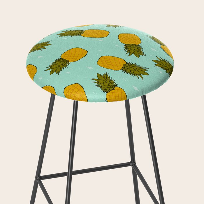 Pineapple Print Stool Gallery Image 2