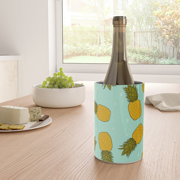 Pineapple Print Wine Chiller Gallery Image 4