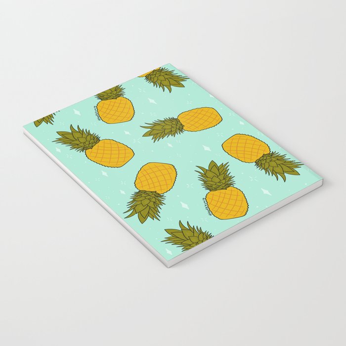 Pineapple Print Notebook Gallery Image 3