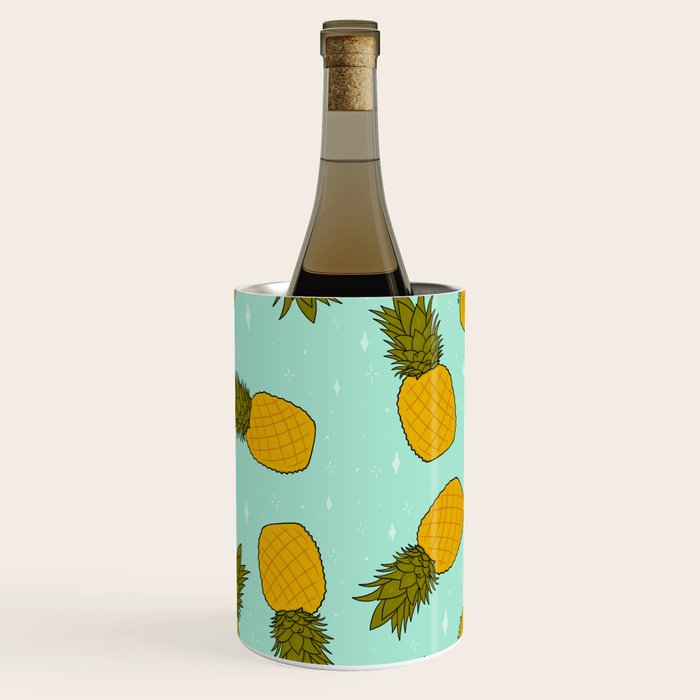 Pineapple Print Wine Chiller Gallery Image 1