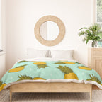 Pineapple Print Duvet Cover Gallery Image 3