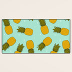 Pineapple Print Desk Mat Gallery Image 3