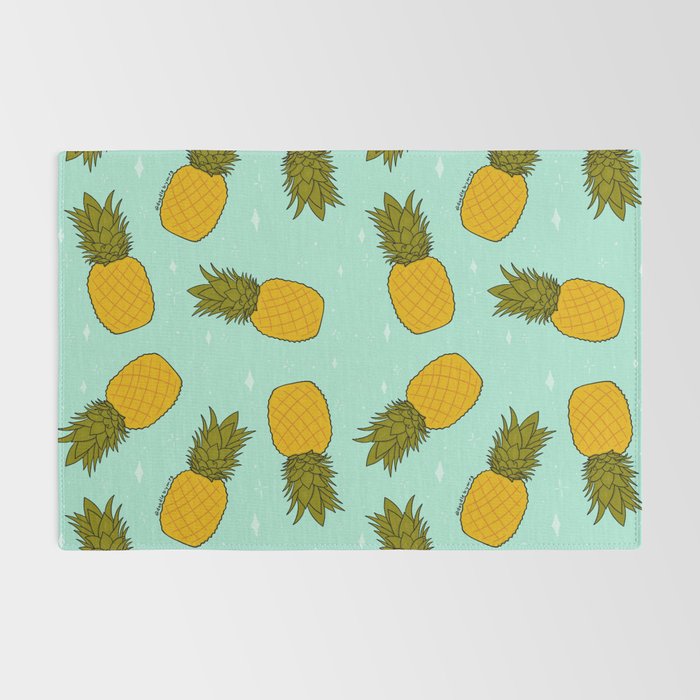 Pineapple Print Rug Gallery Image 2