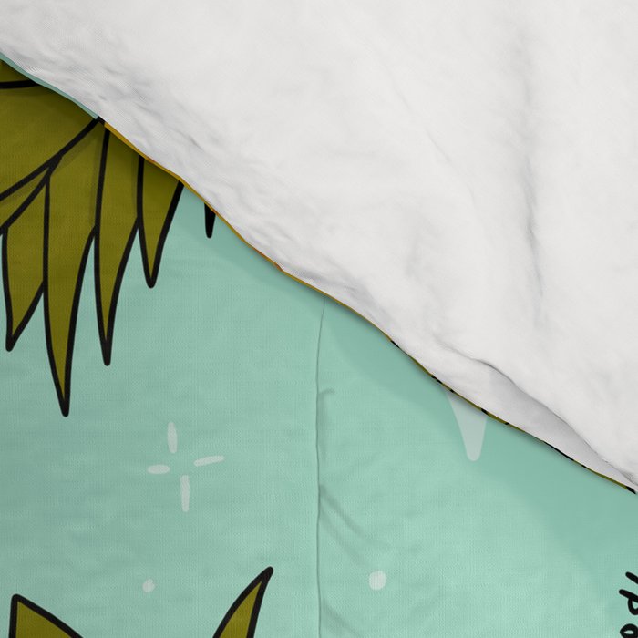 Pineapple Print Comforter Gallery Image 4