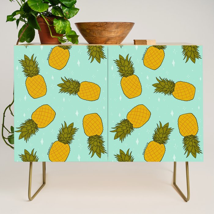 Pineapple Print Credenza Gallery Image 1