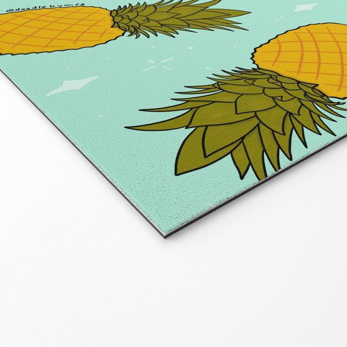 Pineapple Print Welcome Mat Gallery Image 2