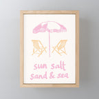 Sun Salt Sand Sea Mini Art Print Gallery Image 1