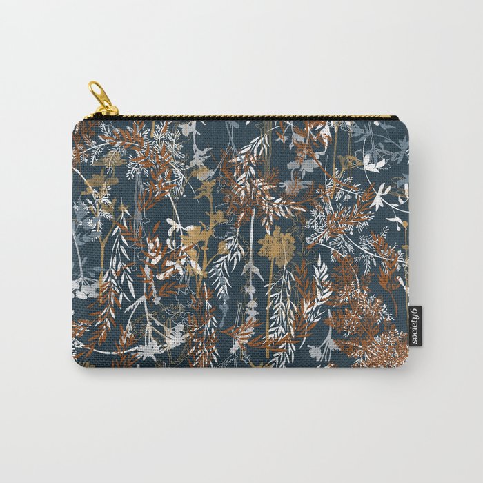 Abstract Forest Night A Carry All Pouch Gallery Image 1